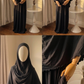 Black Cotton Elastane Prayer Set