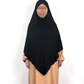 Black Jersey Khimar