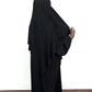 Black Jersey Khimar