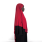 Red Jersey Khimar