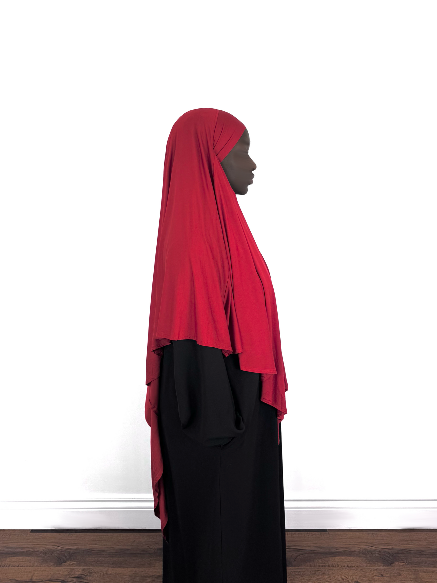 Red Jersey Khimar