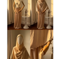 Beige Cotton Elastane Prayer Set