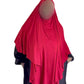 Red Jersey Khimar